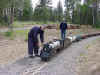 AVR 2365 CLIFF AND MIKE AT LUMBER CAMP.jpg (49535 bytes)