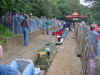 Some of the 1000 visitors to the public day on Sunday at St Croix..jpg (70662 bytes)